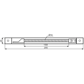 OSŁONA KABLOWA WPUSZCZANA W PROFIL ATLO-KPS-21X262/SHEEL-S BLACK ATLO